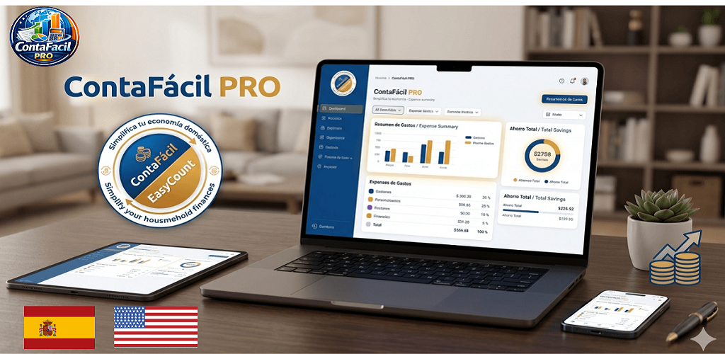 ContsFacil PRO-Espa&ntilde;ol-Ingles